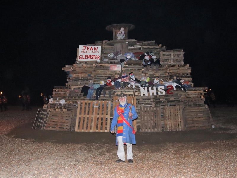 Hastings Bonfire 2023. Photo by Kevin Boorman.
