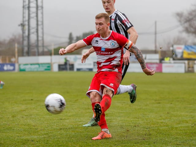 Action from Eastbourne Borough's visit to Bath City in National League South
