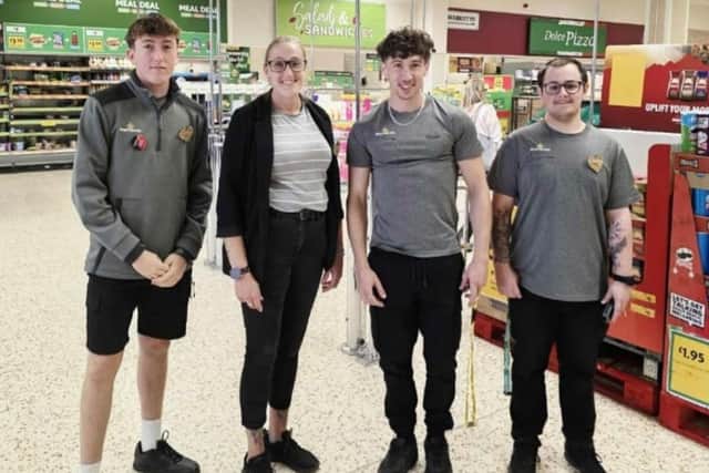 All funds raised will be matched by the Morrisons’ supermarket in Worthing, thanks to manager Lisa Brockhurst. (Photo: Andy Johnston)
