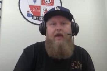 Preston Johnson talking on the Lower League Look podcast