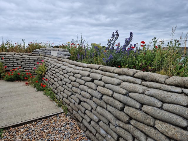 The Lord-Lieutenant of West Sussex, Lady Emma Barnard, has been given a tour of Shoreham Fort and shown the vision for the future before presenting the King's Award for Voluntary Service to the Friends of Shoreham Fort.