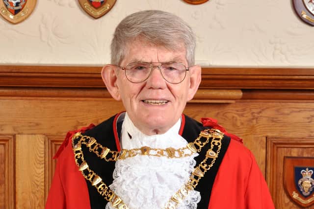 Eastbourne Mayor Councillor Pat Rodohan. Photo by Andy Butler