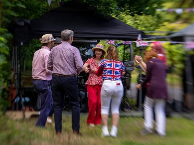 More than 150 neighbours, friends and families from 'The Lanes' area of West Chiltington enjoyed a memorable street party in Heather Lane on Saturday, June 4 in celebration of the Queen's Platinum Jubilee