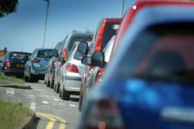 A collision has closed a stretch of the A27 outside Polegate, near Eastbourne