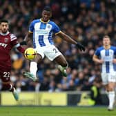 Moises Caicedo of Brighton & Hove Albion, was back to his best after the disruptions of the previous window