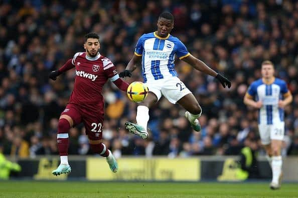 Moises Caicedo of Brighton & Hove Albion, was back to his best after the disruptions of the previous window