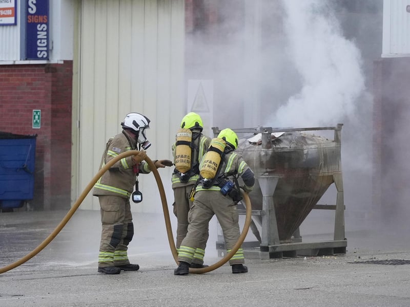 West Sussex Fire and Rescue Service were called to Gillmans Industrial Estate on Natts Lane in Billingshurst around 5am on Monday (June 10).