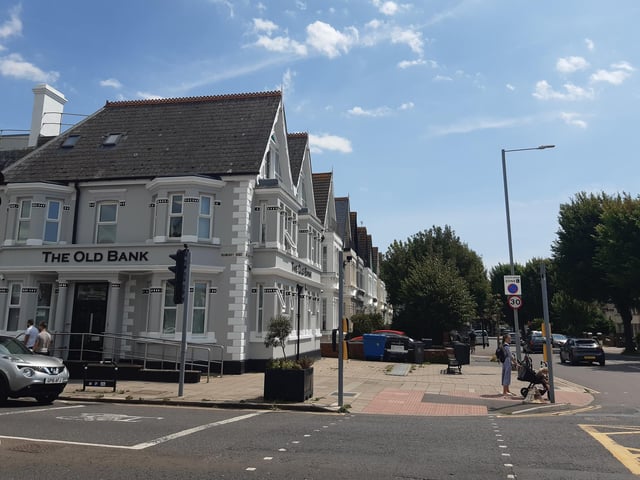 At Boundary Road is a plethora of shops, bars and cafés, so plenty of choices if you fancy a stop off. Our route takes us over the traffic lights into New Church Road