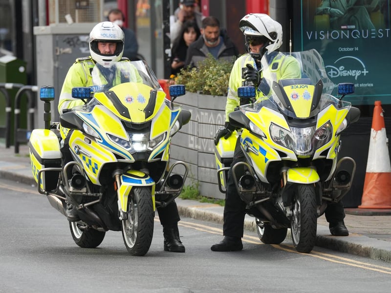An increased police presence has been seen across Brighton on Sunday (October 18), as thousands of football fans descended on the city for Albion's Premier League clash with rivals Crystal Palace.