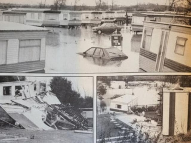 Carnage at Combe Haven holiday park
