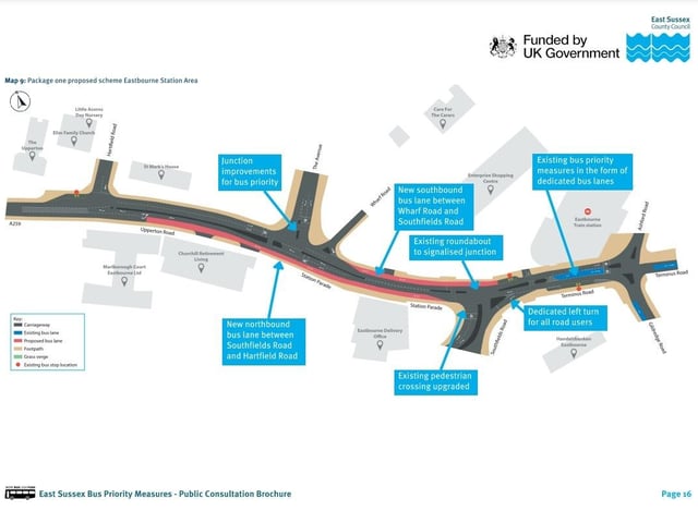 East Sussex Bus Service Improvement Plan (BSIP) - Bus Priorty Measures public consultation brochure