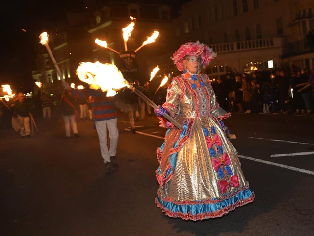 Eastbourne Bonfire Procession 2024 (Photo by Jon Rigby)