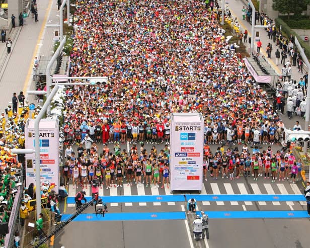 The most exciting marathon I've ever run, the glorious Tokyo Marathon (pic by Tokyo Marathon Foundation)