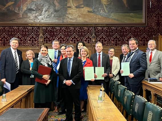 Henry Smith MP and other members of the House of Commons Public Bill Committee for the Hunting Trophies (Import Prohibition) Bill he is taking through Parliament.