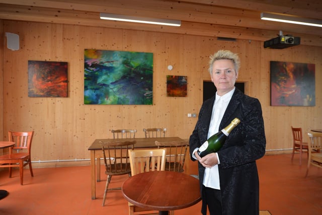 Hastings Pier getting ready for the Easter Weekend 2023: Keir Halliday, proprietor of La Belle Vue restaurant and bar, pictured in the bar area.
