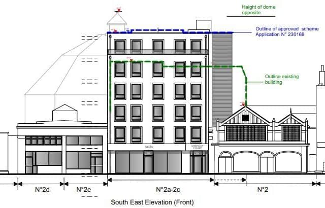 The indicative plans for the converted building. Image from planning documents