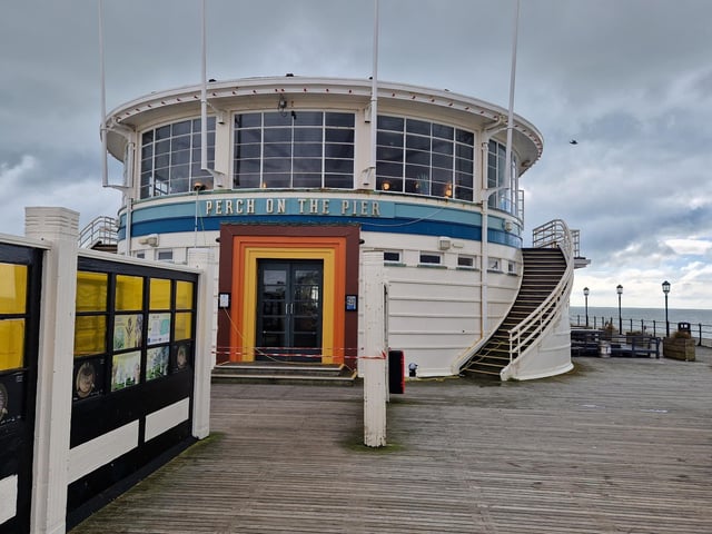 Located at the end of Worthing Pier, Perch on the Pier is described on Tripadvisor as: "A stylish eatery with panoramic views of the sea situated at the end of Worthing Pier, delivering delicious meals from breakfast through to dinner."