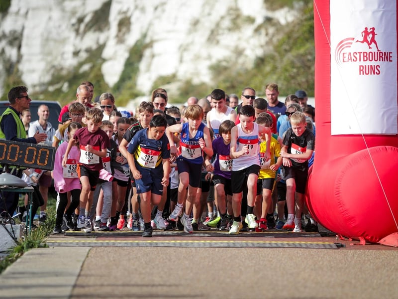Eastbourne 5k and mini mile, September 2025