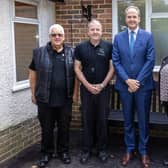 Visting Peaceways Pet Crematorium – The Lord-Lieutenant of East Sussex with Peaceways staff