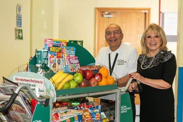 Elaine Page backs urgent call for Crawley hospital trolley volunteers