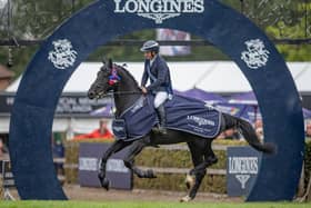 Robert Whitaker scores a first win in the Longines King George V Gold Cup | Picture by Elli Birch / Boots and Hooves Photograph