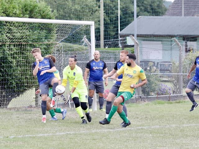 Action between Hollington United and Westfield | Picture: Joe Knight