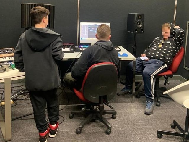 AudioActive music session in Eastbourne