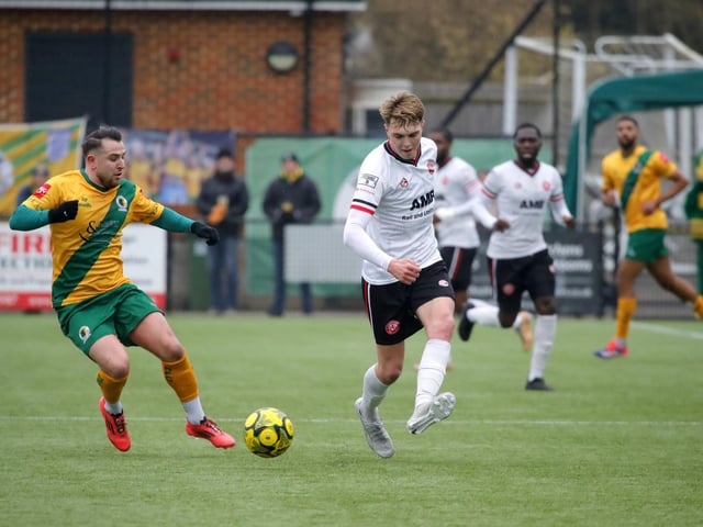 Promotion-chasing Horsham FC were held to a 1-1 draw at home by visiting Chatham Town