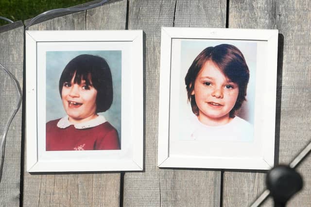 The families of nine-year-olds Karen Hadaway and Nicola Fellows gathered in Brighton’s Wild Park to honour the girls 40 years after their deaths.