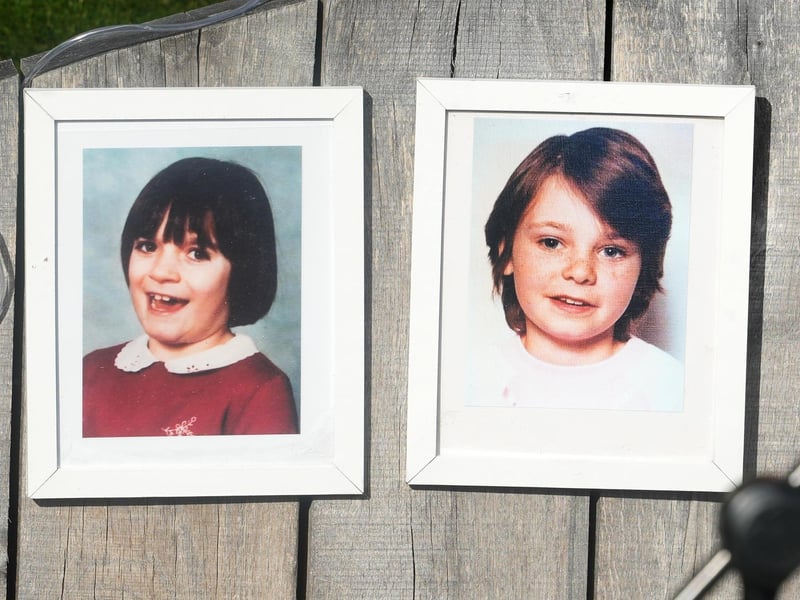The families of nine-year-olds Karen Hadaway and Nicola Fellows gathered in Brighton’s Wild Park to honour the girls 40 years after their deaths.
