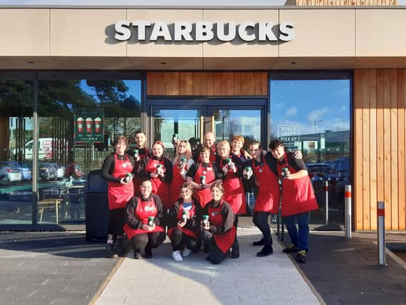 A new Starbucks drive-thru in Rustington opens on Wednesday, November 15, 2023