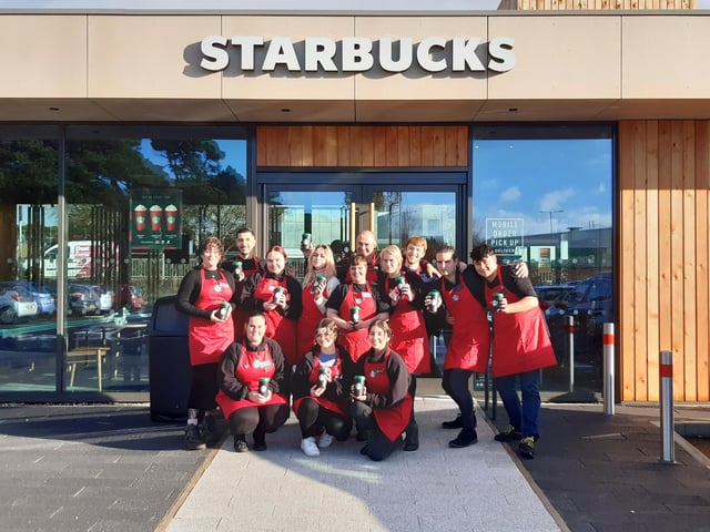 A new Starbucks drive-thru in Rustington opens on Wednesday, November 15, 2023