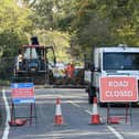 Titnore Lane is likely to remain fully closed until Tuesday (October 13), after a six-metre split was discovered in a major water main.