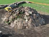 Littlehampton bonfire being built ahead of the big event on Saturday, October 24, 2026