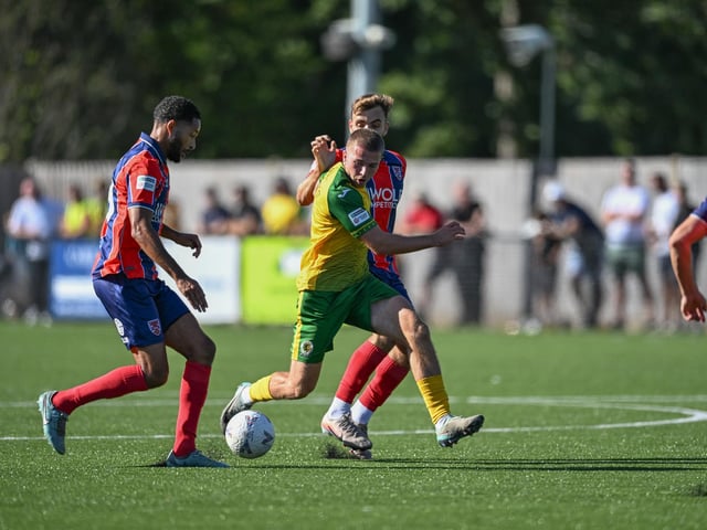 Horsham FC earned a well-deserved point against National League South leaders Dagenham & Redbridge at the Fusion Aviation Community Stadium on Saturday
