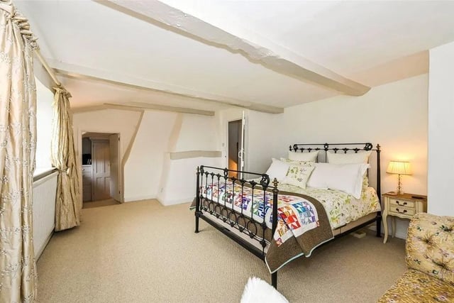 The listing agent said this property could be used as a two double bedroom and two en-suite bathroom annexe unit, with the main house having four bedrooms.