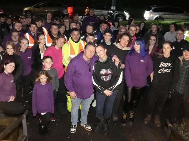 A convoy of motorbikes set off on a route along the A27 on Saturday, November 18, in memory of Rustington teenager  India Buchanan who lost her life last year