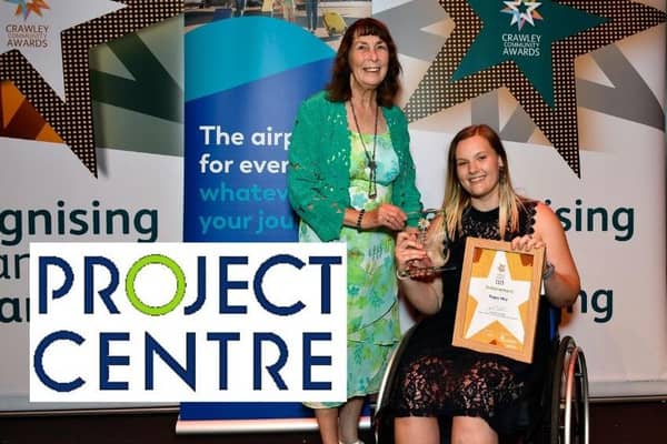 Poppy May won the Achievement award at last year's Crawley Community Awards | Picture: Jon Rigby