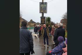 Andrew Griffith meeting Henfield residents against Sandgate Nursery plans