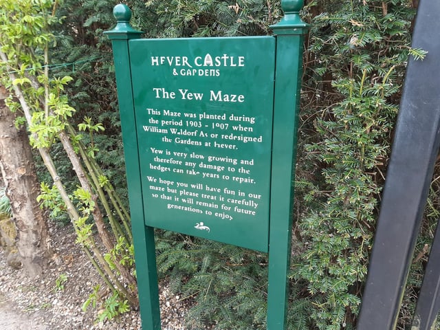 Hever Castle was to  the childhood home of Anne Boleyn, King Henry VIII’s second wife.