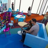 The children's library at Worthing Library