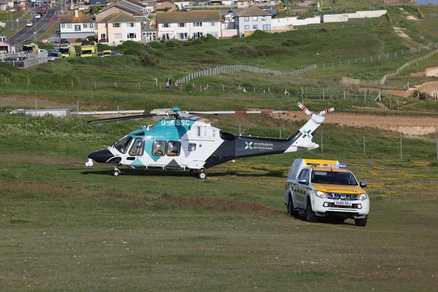 Sussex Police said there was a medical incident reported at about 5.10pm in South Coast Road, Peacehaven on May 30