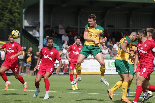 Action from Horsham's pre-season defeat to West Sussex neighbours Worthing