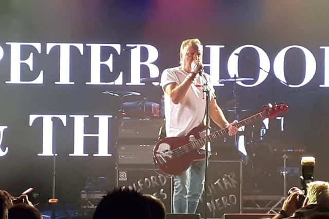 Peter Hook and the Light performed tracks from Joy Division and New Order