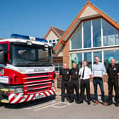 Seal Bay Resort in Selsey has been awarded the first business-appreciation plaque from West Sussex Fire & Rescue Service. Photo: contributed