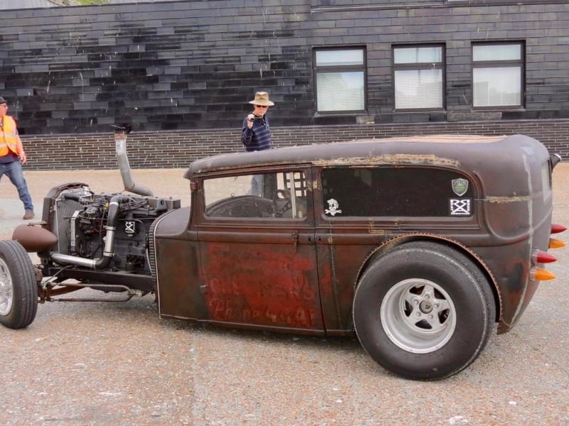 American classic car show