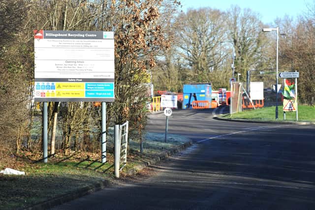 Visitors to Billingshurst Household Waste Recycling Site, and those in Chichester, Midhurst, Burgess Hill and East Grinstead will have to book in advance from February 12. SR24011602 Photo SR staff/Nationalworld
