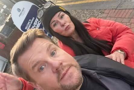 Eagle-eyed Eastbourne-residents spot James Corden and Ruth Jones filming new Apple TV show