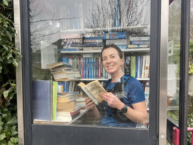 There are 36 public libraries in West Sussex and librarian Amy Perry has run to every single one of them as part of her training for the London Marathon