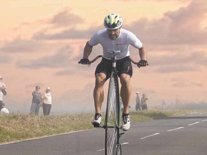 Back for its 8th year, the annual hill climb is the 'only cycling event of its kind in the world specifically for penny farthings', according to VisitEastbourne.